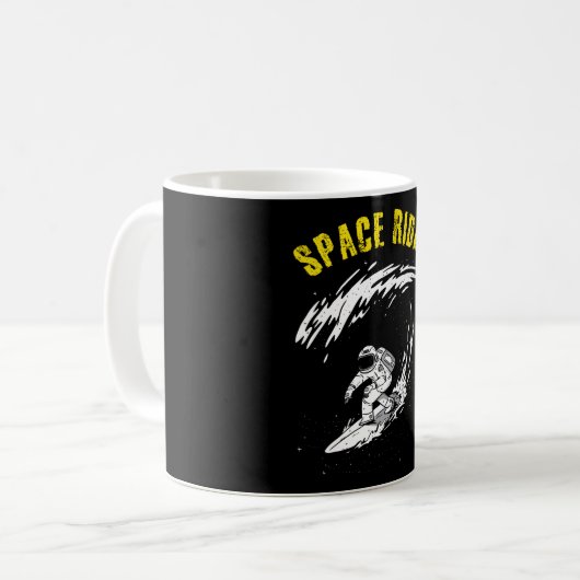 Mug Pilote spatial astronaute de surf (Devant gauche)