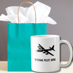 Mug Pilote vétéran militaire d'avion vintage de la Sec