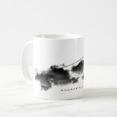Mug Piloter loin/avion/pilote personnalisé (Devant gauche)