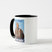 Mug Pilotes d'aviation afro-américains de 2ÈME GUERRE  (Devant gauche)