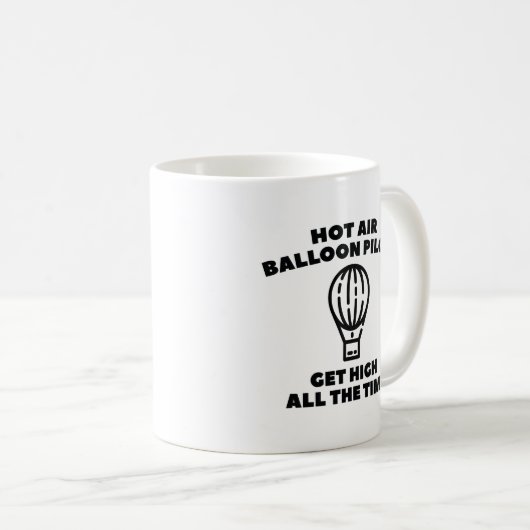 Mug Pilotes de ballons (Devant droit)