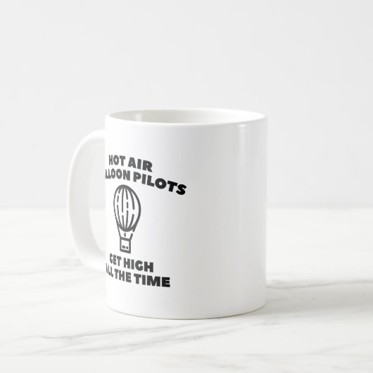 Mug Pilotes de ballons (Devant gauche)