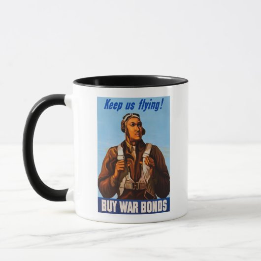 Mug Pilotes de chasse afro-américains de la Seconde Gu (Gauche)