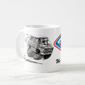Mug Pilotes de course polonais de l'Amérique PRDA (Devant gauche)