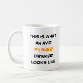 Mug pilsner drinker, avide (Gauche)