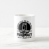 Mug Pilules de façade Pharmacy Technicien Cadeau (Centre)