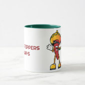 Mug Piments chauds caricaturaux (Centre)