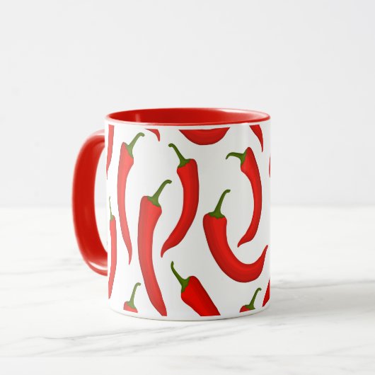 Mug Piments rouges (Devant gauche)