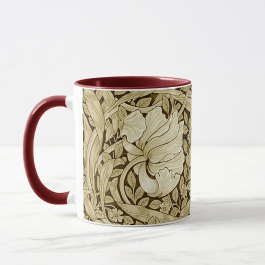 Mug Pimpernel Gold, William Morris (Gauche)