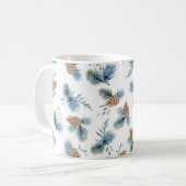 Mug Pin d'hiver et Evergreens (Devant gauche)