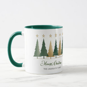 Mug Pin d'hiver minimaliste Noël personnalisé