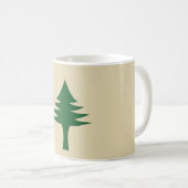 Mug Pin et étoile 1901 drapeau de l'état du Maine (Devant droit)