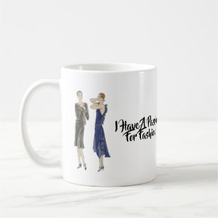 Mug Pin-ups de filles Flapper des années 1920 Mode Rob