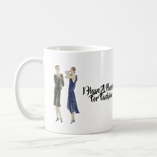 Mug Pin-ups de filles Flapper des années 1920 Mode Rob (Gauche)