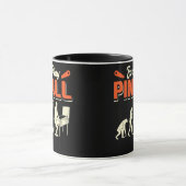 Mug Pinball Jeu Pinball Joueur Conception  (Centre)