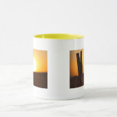 Mug Pince à linge au lever de soleil (Centre)