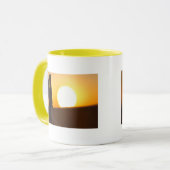 Mug Pince à linge au lever de soleil (Devant gauche)
