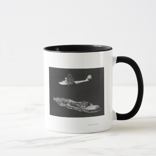 Mug Pince Chine panaméricaine survolée (Droite)