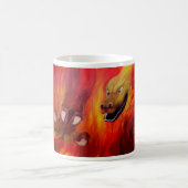 Mug Pince de dragon - Dragon rouge (Centre)