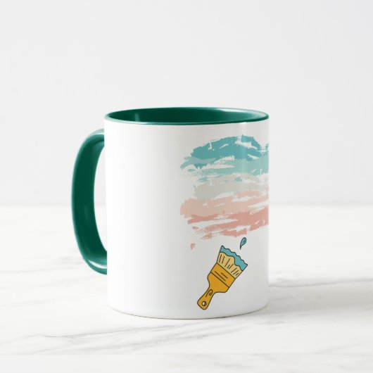 Mug pinceau (Devant gauche)