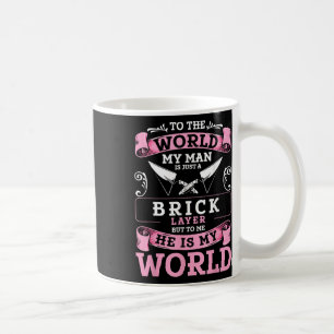 Mug Pinceau de calque de brique Union Girfriend brique