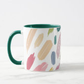 Mug Pinceaux Abstraits minimalistes Pastel (Gauche)