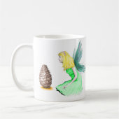 Mug Pine Arbre Fée avec cône de pin (Gauche)