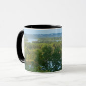 Mug Pine Bend Bluffs surplombant le fleuve Mississippi (Devant gauche)