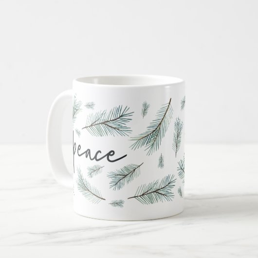 Mug Pine Boughs | Vacances (Devant gauche)