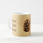 Mug Pine Cone Et John Muir Citation (Devant gauche)