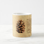Mug Pine Cone Et John Muir Citation (Centre)