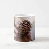 Mug Pine cône extérieur cône bois (Centre)