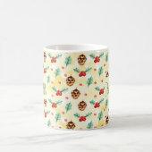 Mug Pine Cones et Motif de Noël Holly (Centre)