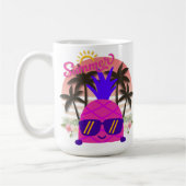 Mug Pineapple Enjoying the Summer (Gauche)