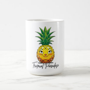Mug Pineapple Paradise Tropical Graphic