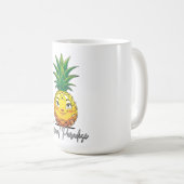 Mug Pineapple Paradise Tropical Graphic (Devant droit)