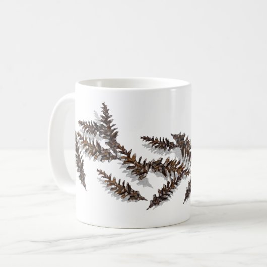 Mug Pinecone de neige (Devant gauche)