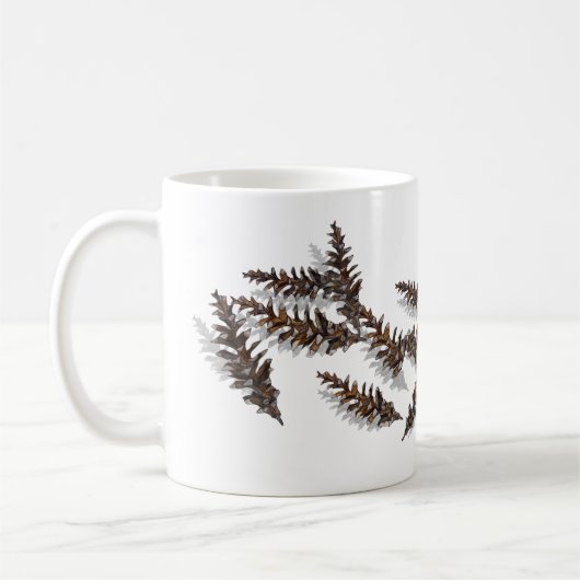 Mug Pinecone de neige (Gauche)