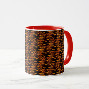 Mug Pinecone motif de chute nature rustique