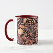 Mug Pinecone rustique automne coloré brun d'hiver (Gauche)