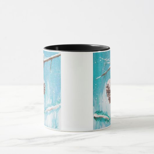 Mug Pinecones d'hiver (Centre)