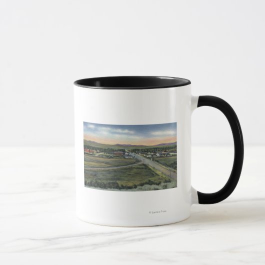 Mug Pinedale, WY - Siège du comté de Sublette Comté (Droite)