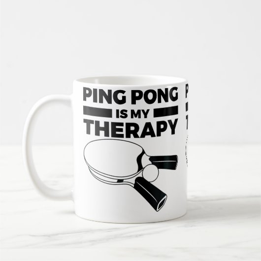 Mug Ping Pong Motivationnel (Gauche)
