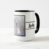 Mug Pinglette photo du patron 15oz (Devant droit)