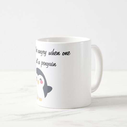 Mug pingouin (Devant droit)