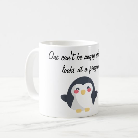 Mug pingouin  (Devant gauche)