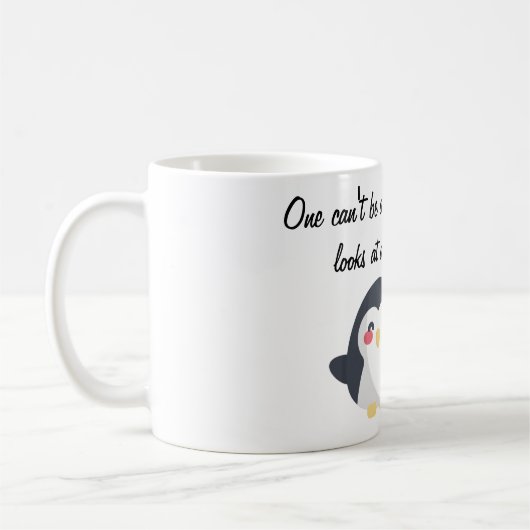 Mug pingouin  (Gauche)
