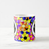 Mug Pingouin à ruban de sensibilisation jaune (Centre)