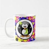 Mug Pingouin à ruban pour la sensibilisation au vert d (Gauche)