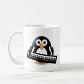 Mug Pingouin avec piano (Gauche)